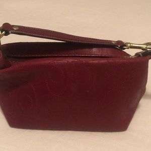 Authentic Coach makeup bag or wristlet